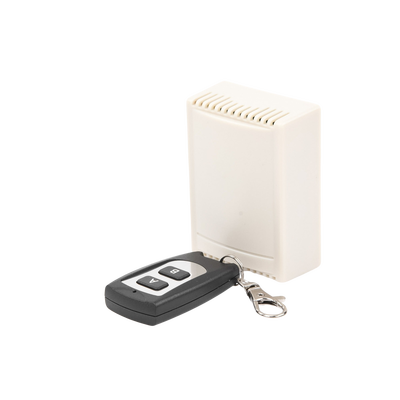 Receptor de 2 Canales con Control Remoto / Soporta 40 Transmisores
