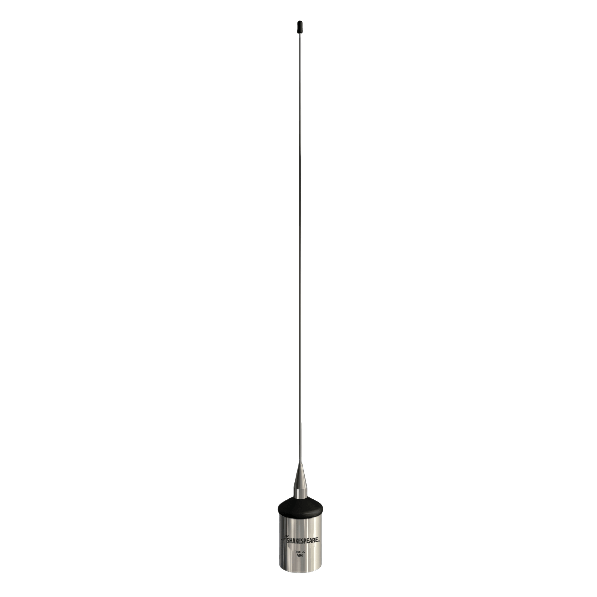 Antena Marina VHF de Acero Inoxidable / Ganacia de 3 dB / Potencia de Entrada 50 W