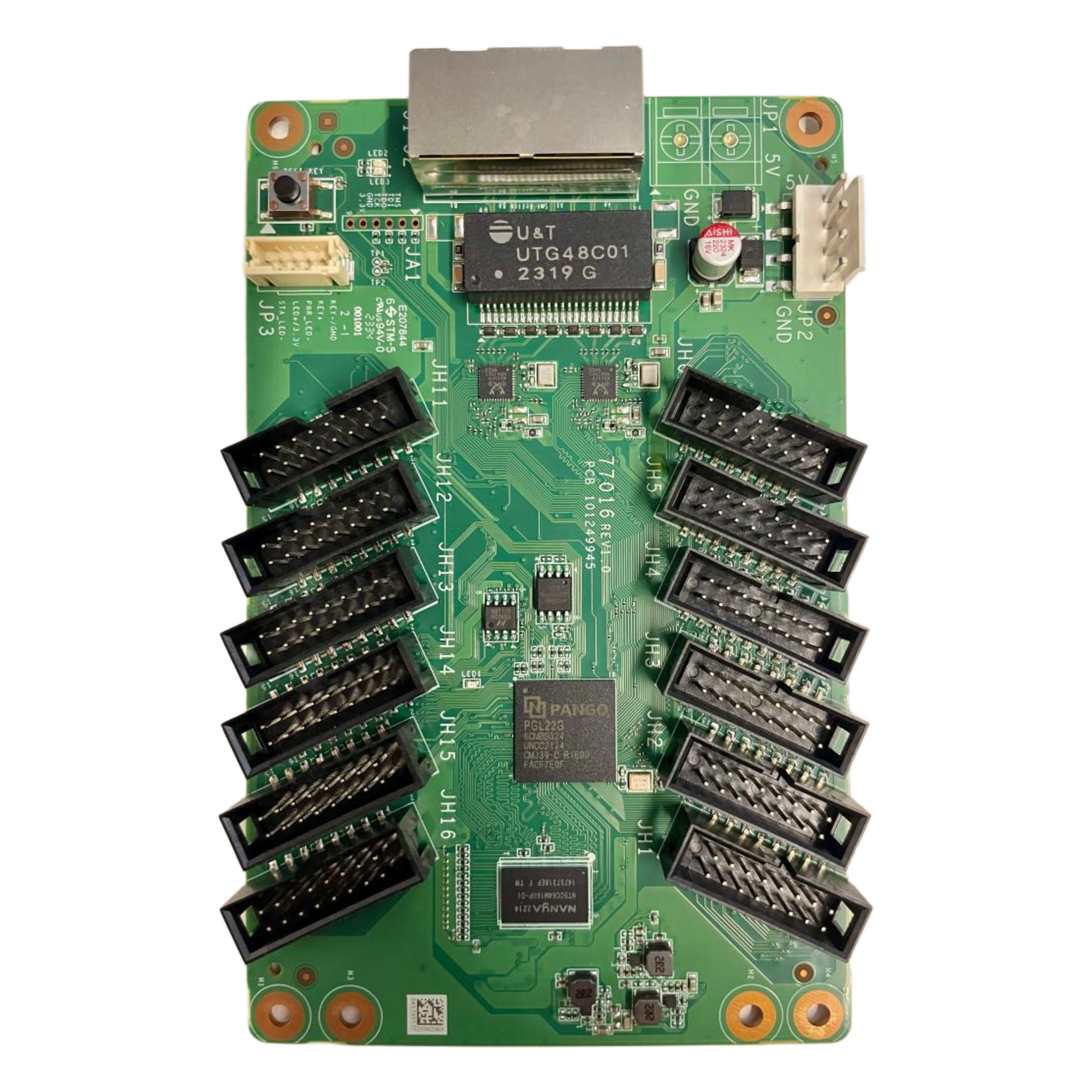 Tarjeta Receptora / 12 puertos / Compatibles con Módulos Hikvision (serie DSD41Qxxx) — HIKVISION · SKU DS-DR31H-12/U