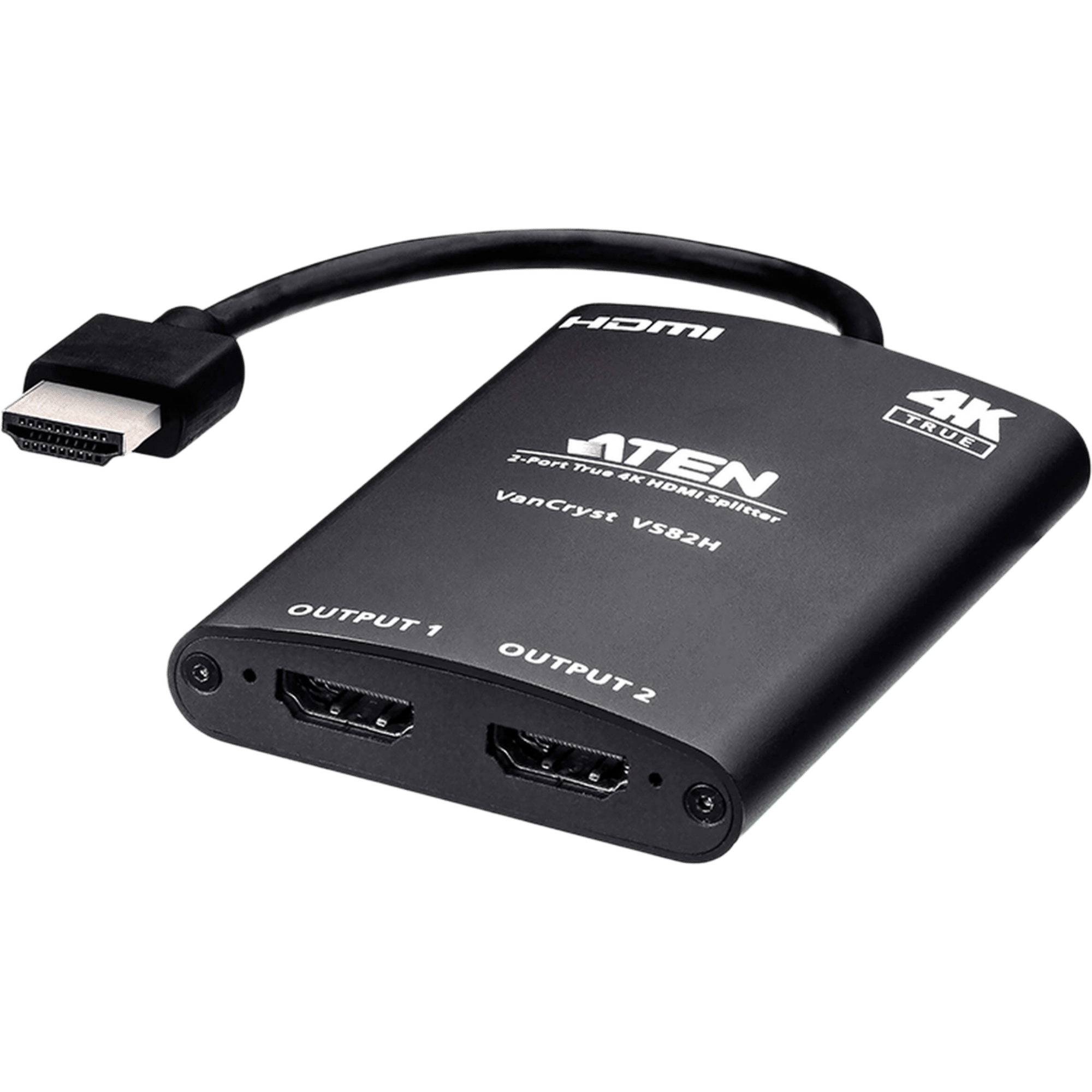 Distribuidor HDMI True 4K de 2 puertos 