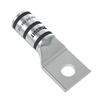 Zapata de compresión LCA2/0-56-X para cal. 2/0 Awg, Barreno para tornillo prisionero de 5/16, 1 Pz