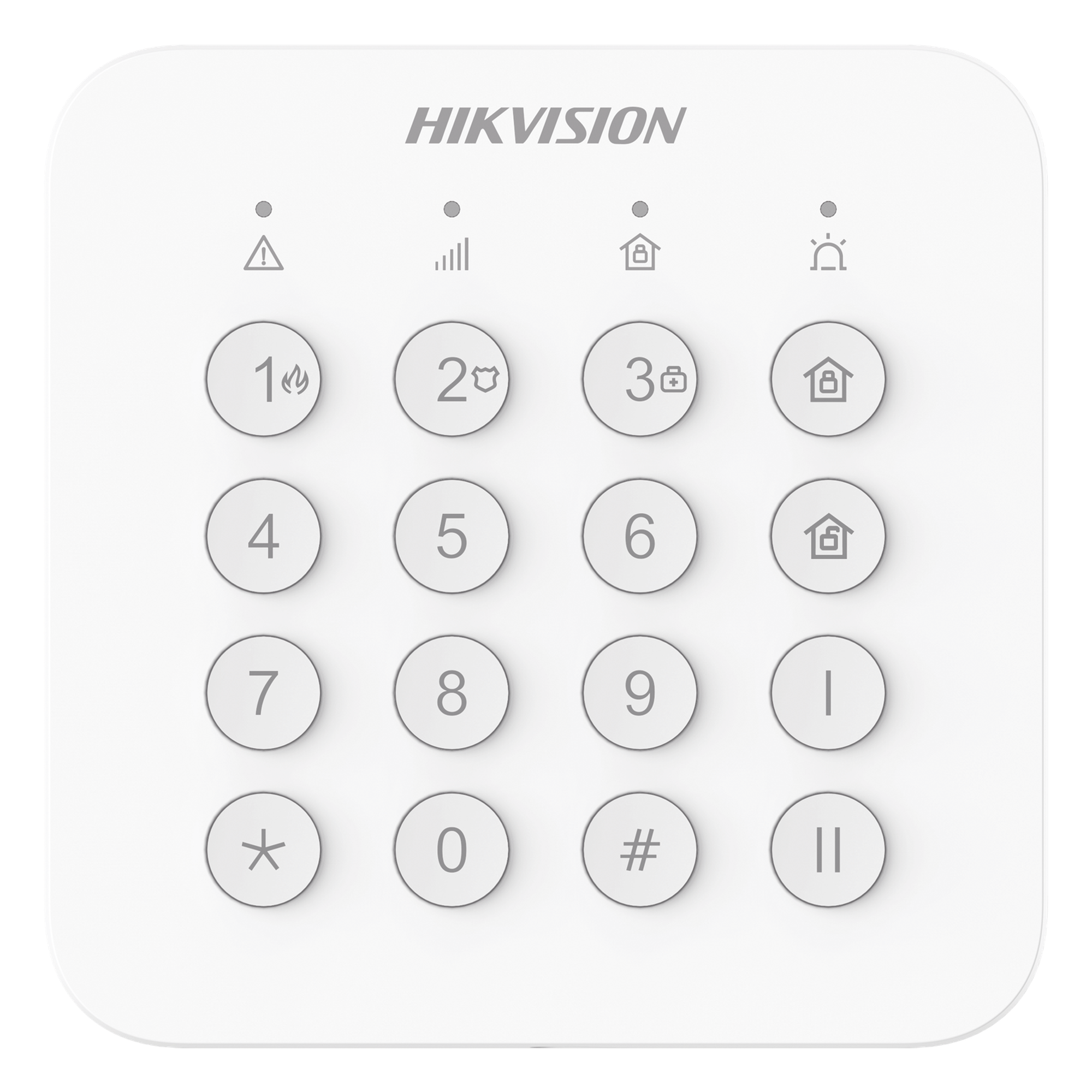 (AX HOME) Teclado Inalámbrico para Armado y Desarmado — HIKVISION · SKU DS-PK201B-WB