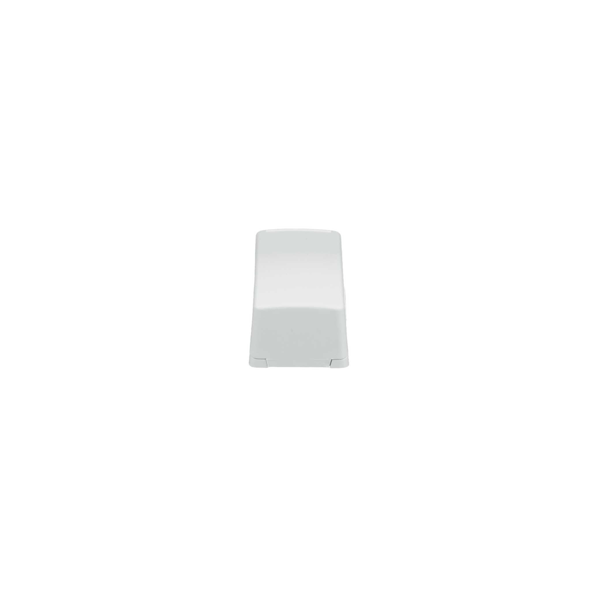 Caja de Montaje en Superficie, Para 1 Módulo Mini-Com, Color Blanco