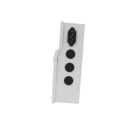 Fuente de Poder / 1 Salida 11-15 Vcc / 5 A / Temporizador Integrado / Con Capacidad de Batería de Respaldo / Requiere Batería / Aplicaciones en sistemas de control de Acceso