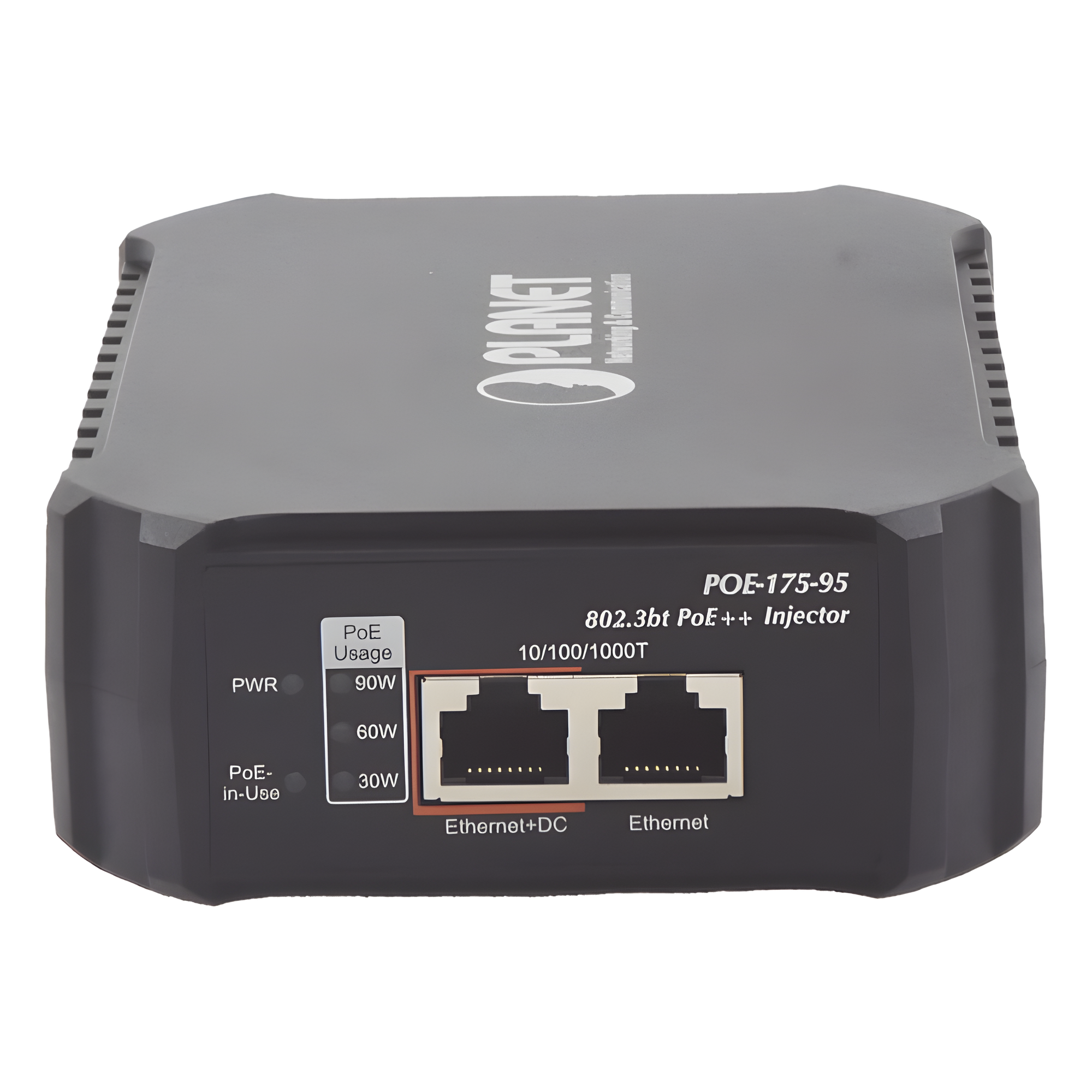 Inyector PoE 802.3bt 95 Watts Gigabit c/Fuente Interna — PLANET · SKU POE-175-95