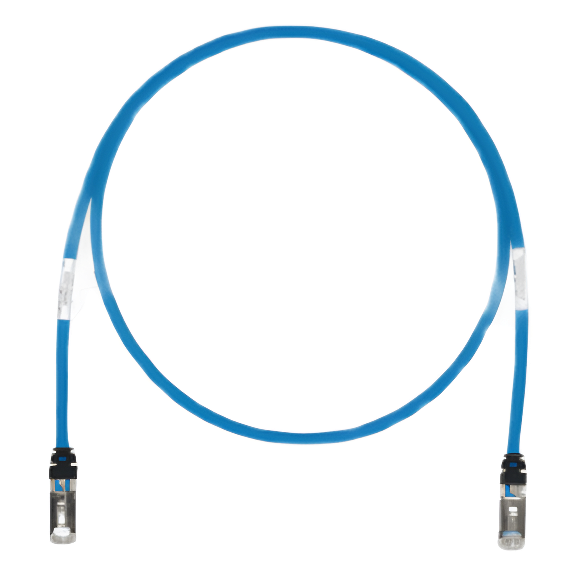Patch Cord Cat6A, Blindado S/FTP, CM/LS0H, 4.57 Metros (15 Pies), Color Azul — PANDUIT · SKU STP6X15BU