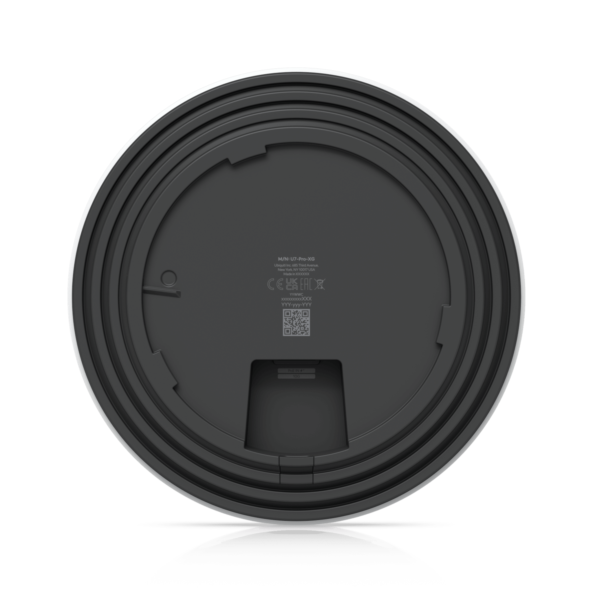 U7 Pro XG Wi-Fi 7 Tri-Banda para Interiores con Soporte 6 GHz, Cobertura de hasta 140 m², Capacidad para Hasta 300 Usuarios y Puerto Multi-Gig 10/5/2.5/1 GbE