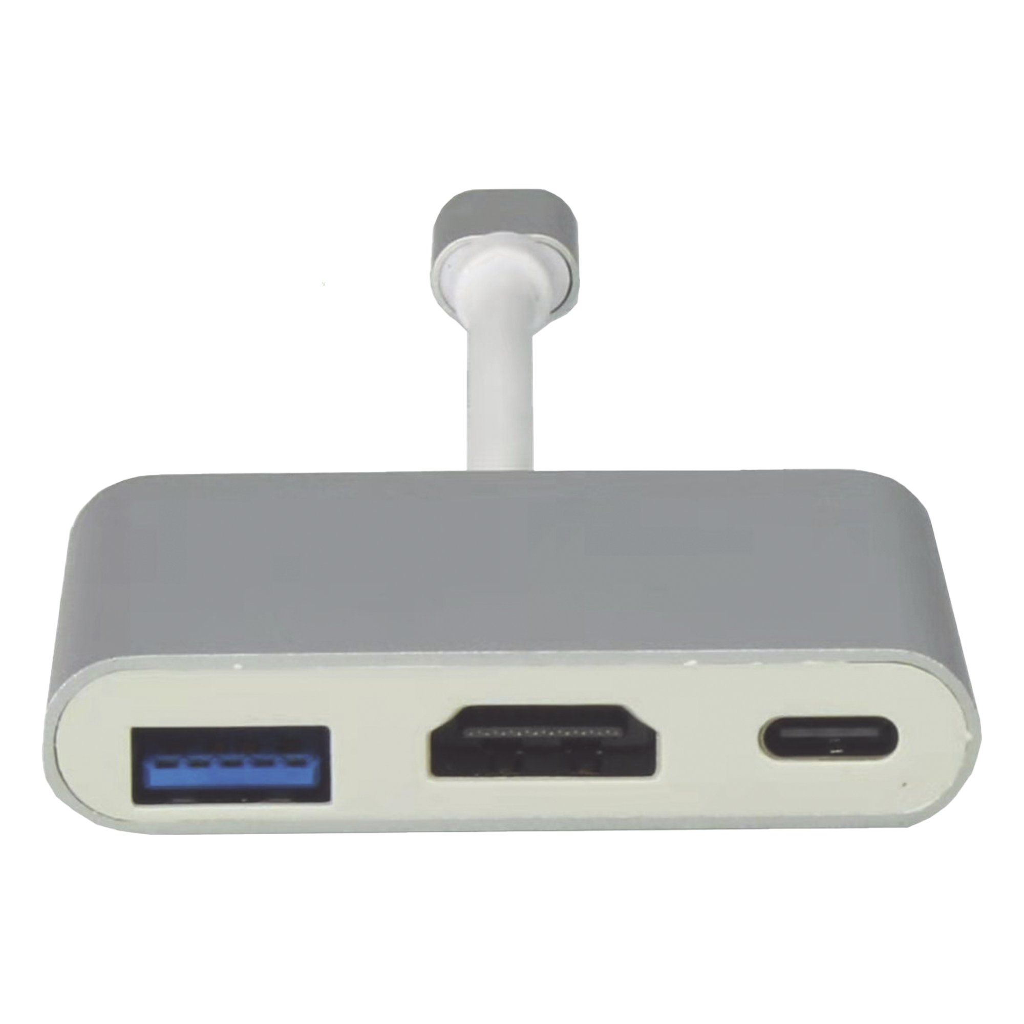 Adaptador Multipuerto USB-C 3.1 A HDMI 4K / USB 3.0 / USB – C / Alta Velocidad de Transmisión de Datos / Admite Carga Rápida (PD) en el Puerto USB – C