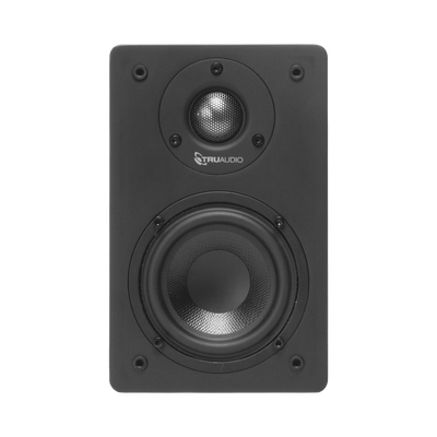 Altavoz de Estantería | Woofer de 4'' | Tweeter de 1 | Acabado negro mate | 40 watts | 8ohms