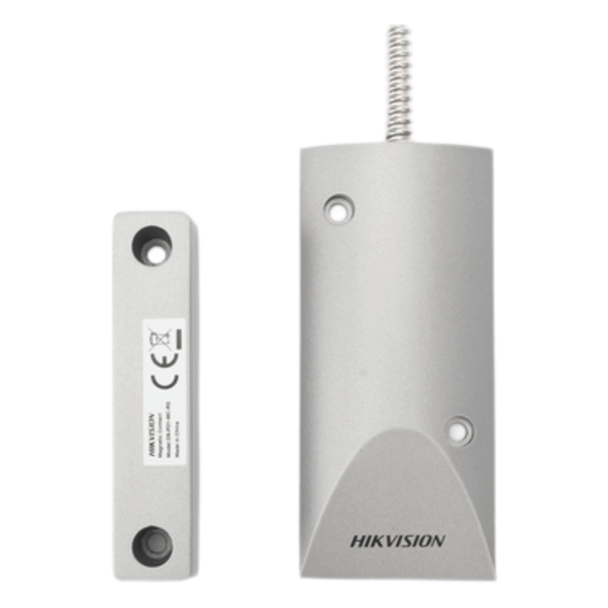 Contacto Magnético Cableado de Uso Rudo / Gap 6.5 cm / Carcasa de Metal / Puertas y Cortinas Metálicas / NC — HIKVISION · SKU DS-PD1-MC-RS
