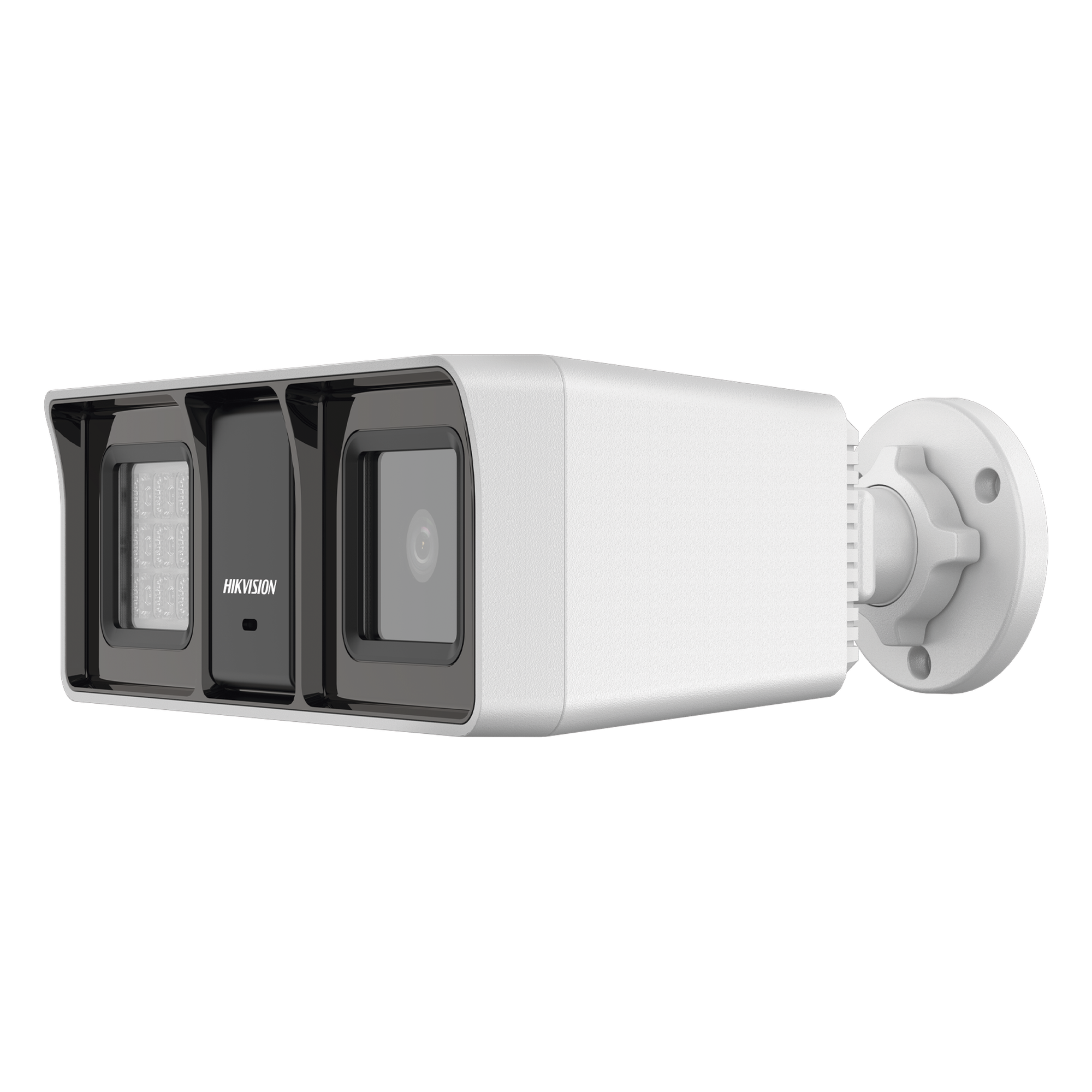 [Dual Light + ColorVu] Bala TURBOHD 3K (5 Megapixel) / Lente 2.8 mm / 60 mts IR + 60 mts Luz Blanca / Gran Angular 104.9° / Exterior IP67 / Micrófono Integrado / dWDR / 4 Tecnologías — HIKVISION · SKU DS-2CE18K0T-LFS