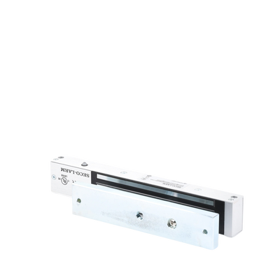 Chapa Magnética 600 lbs con LED / Sensor de Estado de Unión / Sin Magnetismo Residual / Uso Interior.