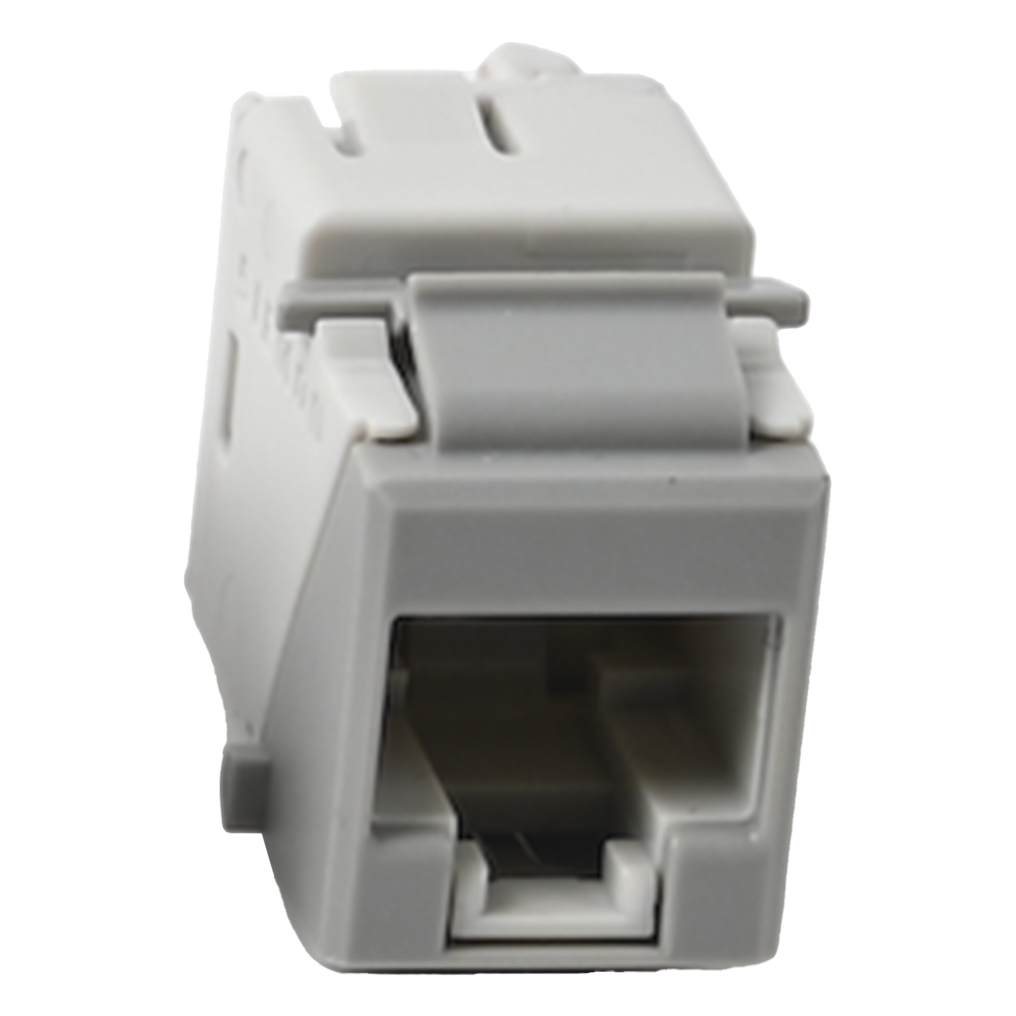 Jack Ultramax Cat6A, UTP, Tipo Keystone, Color Gris, Punch Down — SIEMON · SKU U6A-K04NS