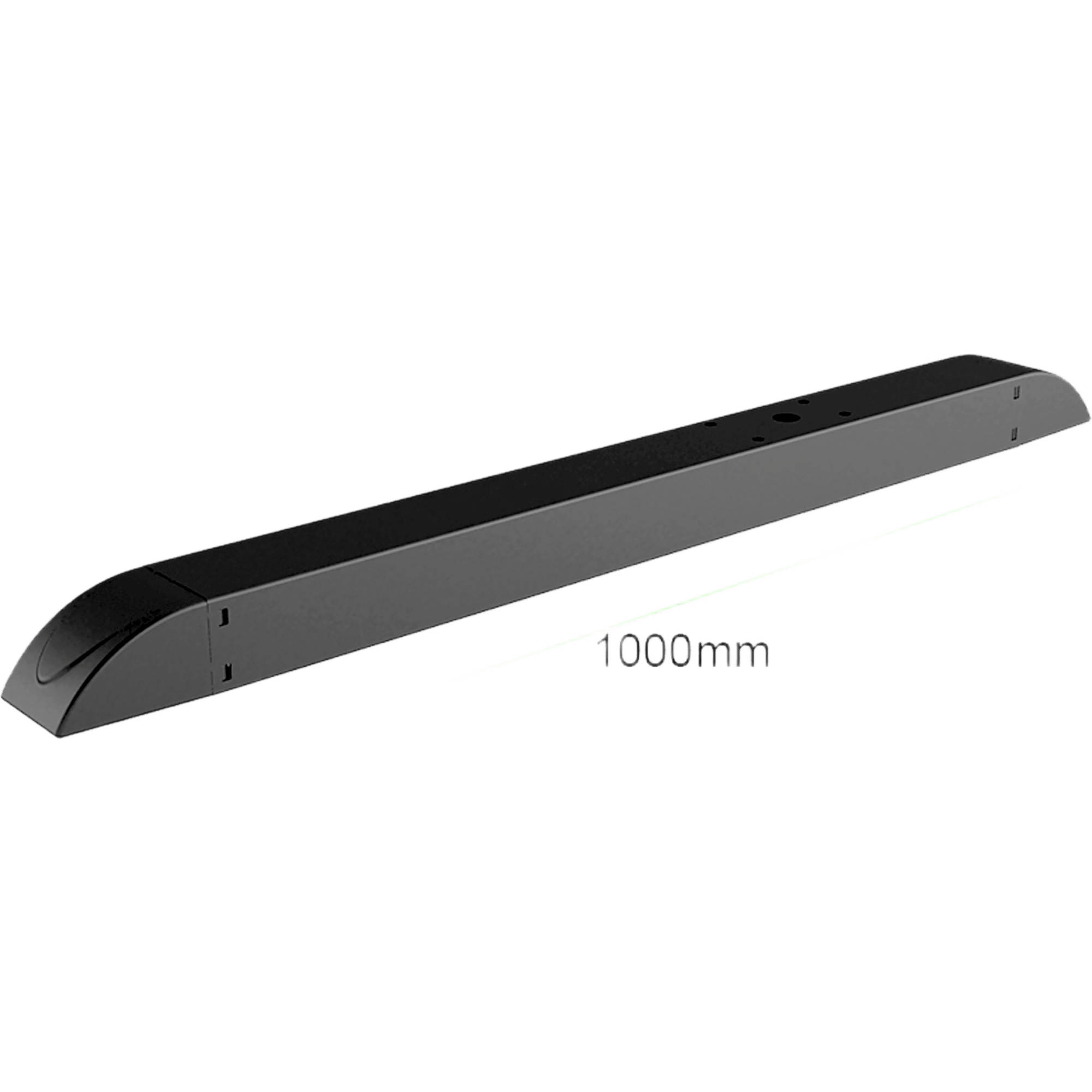 Soporte Estructural para Videowall con motaje en Piso | Perfil Rectangular de 1m| Diámetro de los orificios 20 mm Post Support 76.5 mm |Incluye Herramientas Allen| 4 Agujeros Pasantes M8