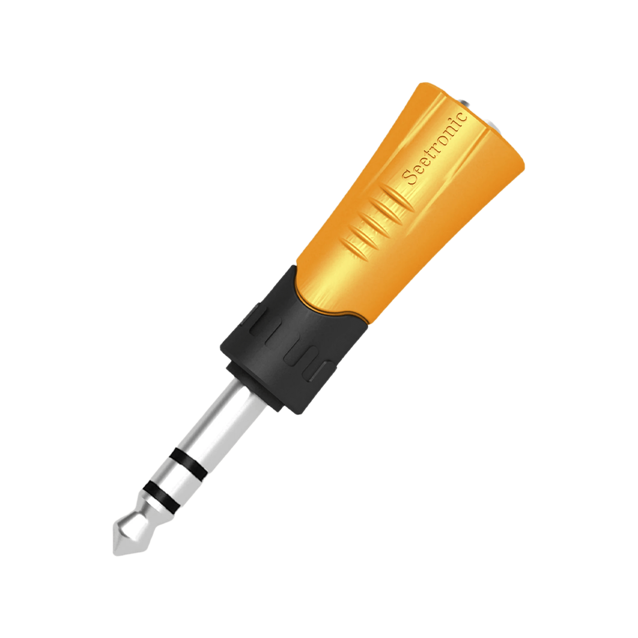Conector Estéreo | 1/4in - Jack de 3.5 mm | Adaptador de Carcasa de Plastico