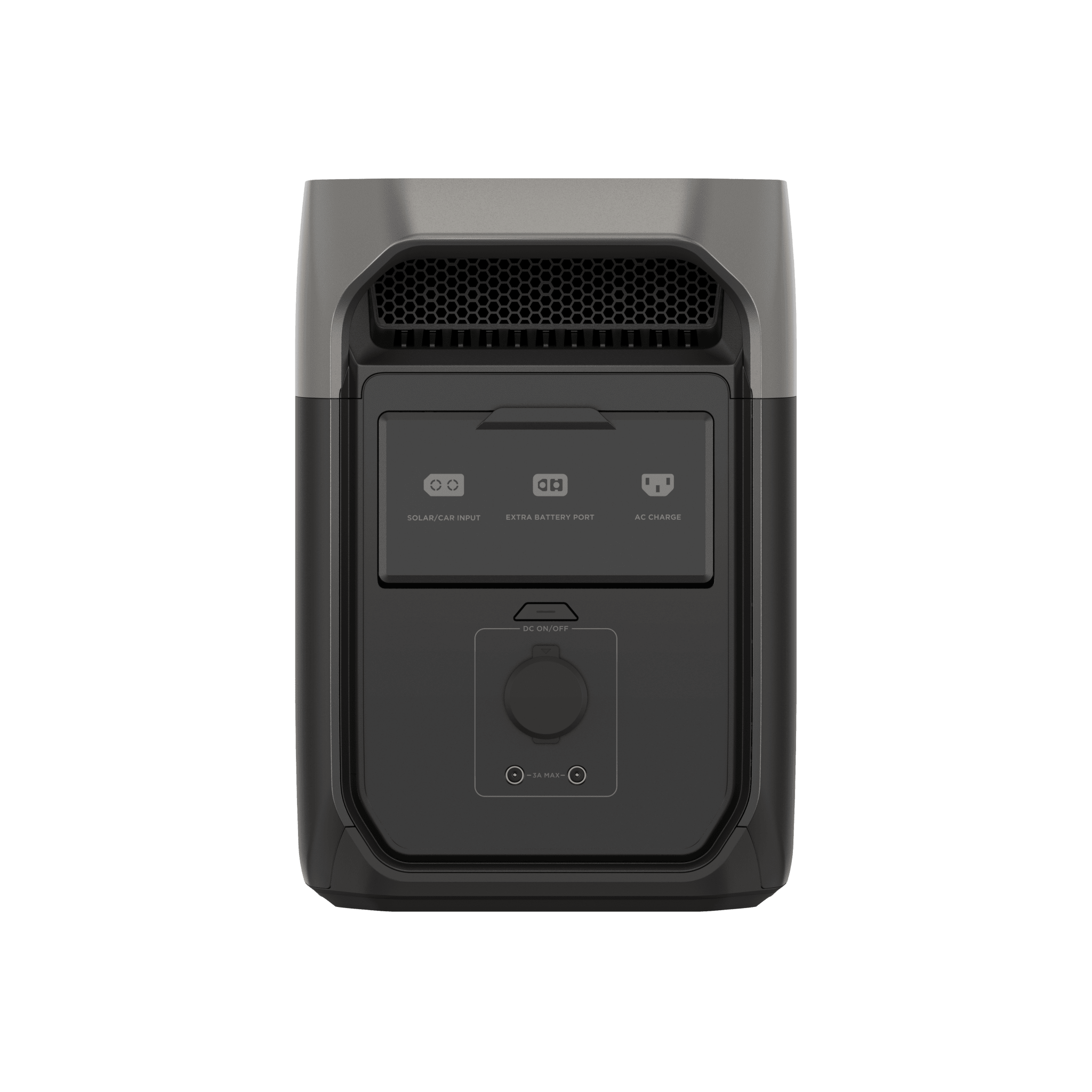 Estación de Energía Portátil Delta 3 1024Wh Litio LFP / 6 AC 1800 W (Max. 2600W con X-Boost) / 4 USB-C 100W / Capacidad para Aumentar Respaldo / Cargador de Coche 10A a 12.6V / Conectividad WiFi y Bluetooth (App) / Carga Solar 500W Max.