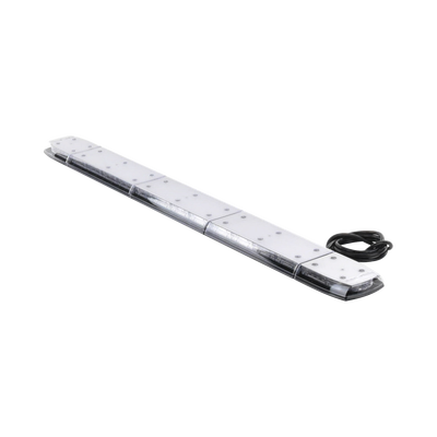 Barra de luces de 48 Pulgadas, 240 Led, Dual Color Ámbar/Claro, Con Montaje Fijo de Tornillos, Ideal para Seguridad Privada — ECCO · SKU 11048CACE