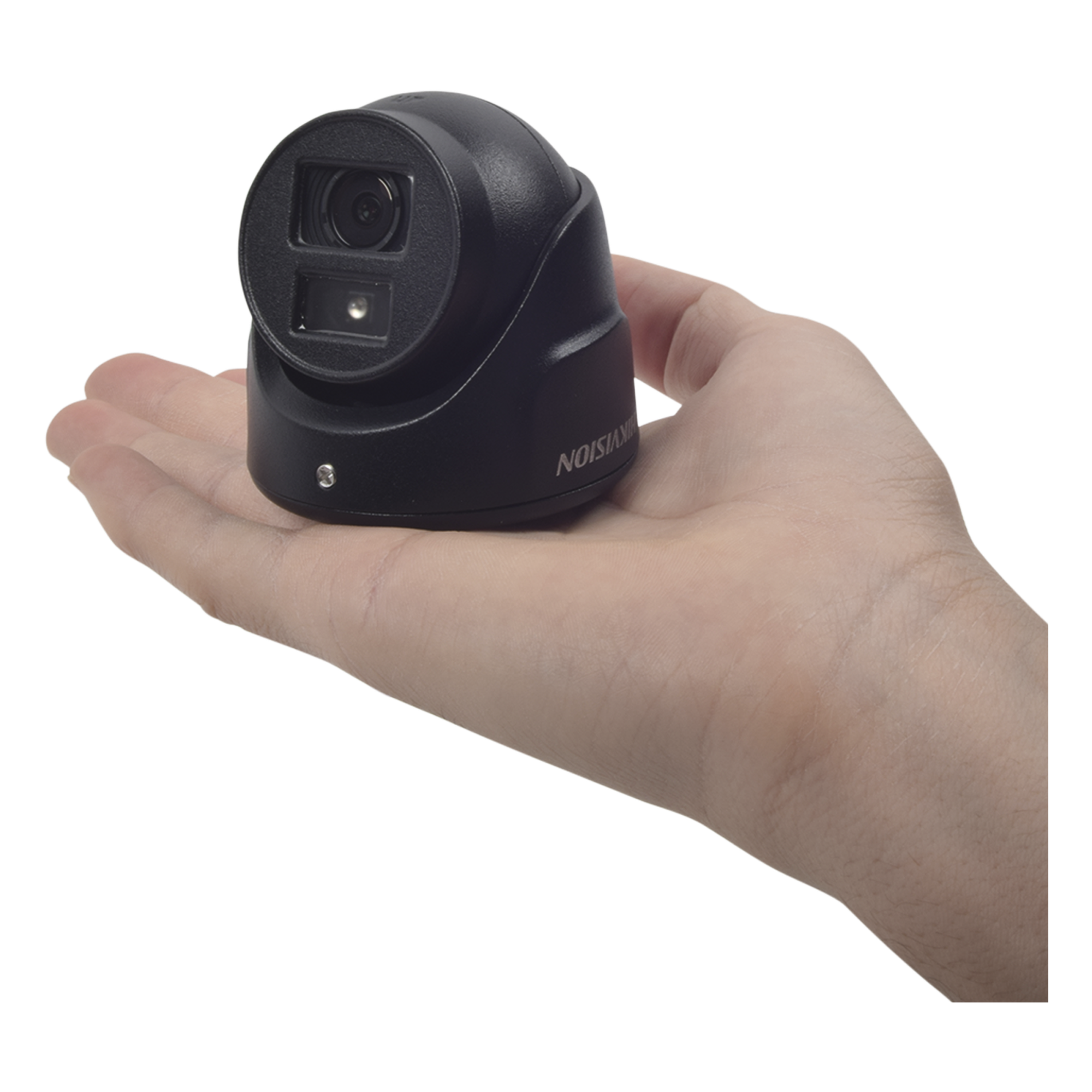 Ultra Mini Turret TURBO 2 Megapixeles (1080p) / Gran Angular / Lente 2.8 mm / 20 mts IR EXIR / Exterior IP67 / 4 Tecnologías (TVI / AHD / CVBS) / dWDR / Color Negro — HIKVISION · SKU DS-2CE70D0T-ITMF