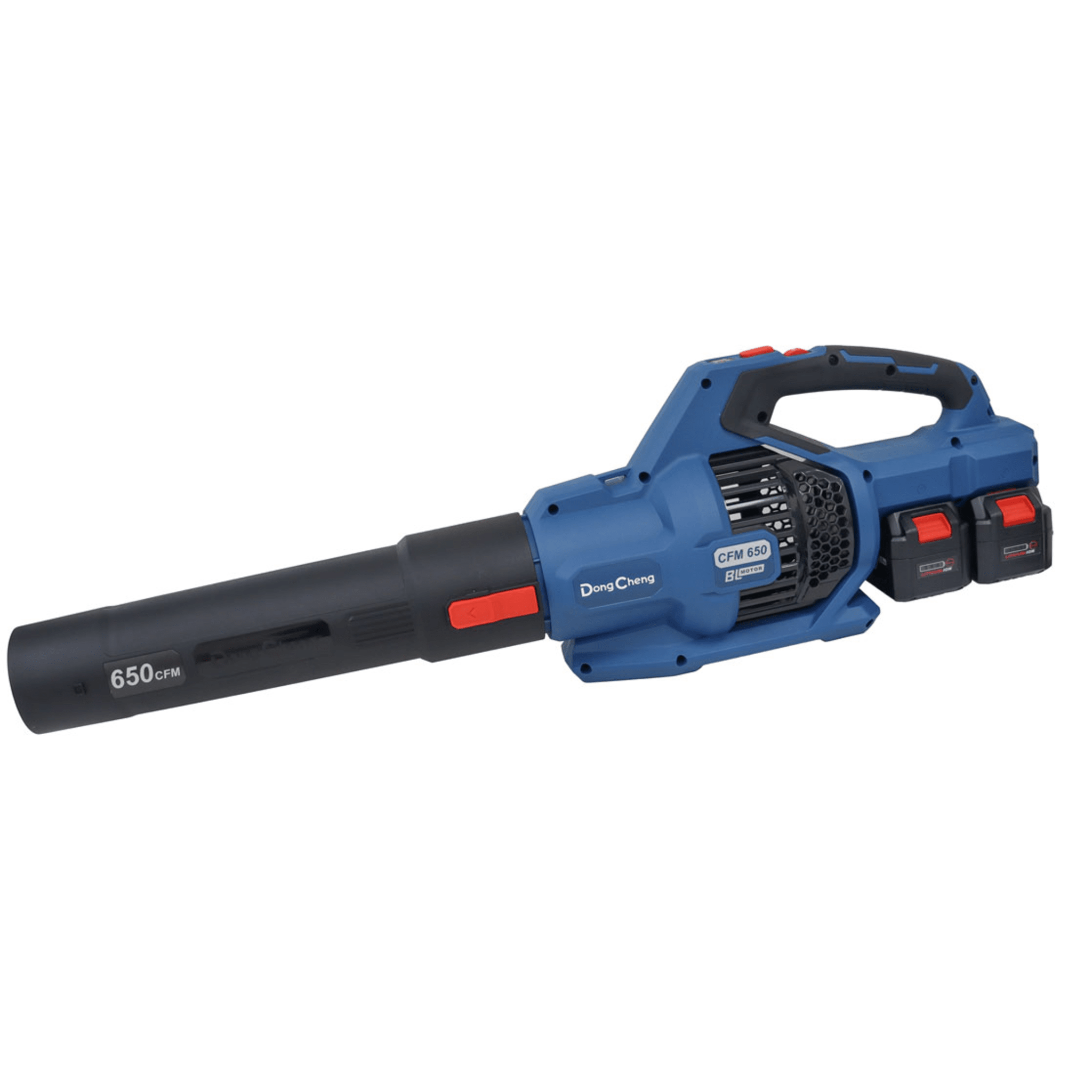 Sopladora Inalámbrica de 20V+20V, Incluye 2 baterías de 20V/6.0Ah, Cargado doble y 3 Boquillas.
