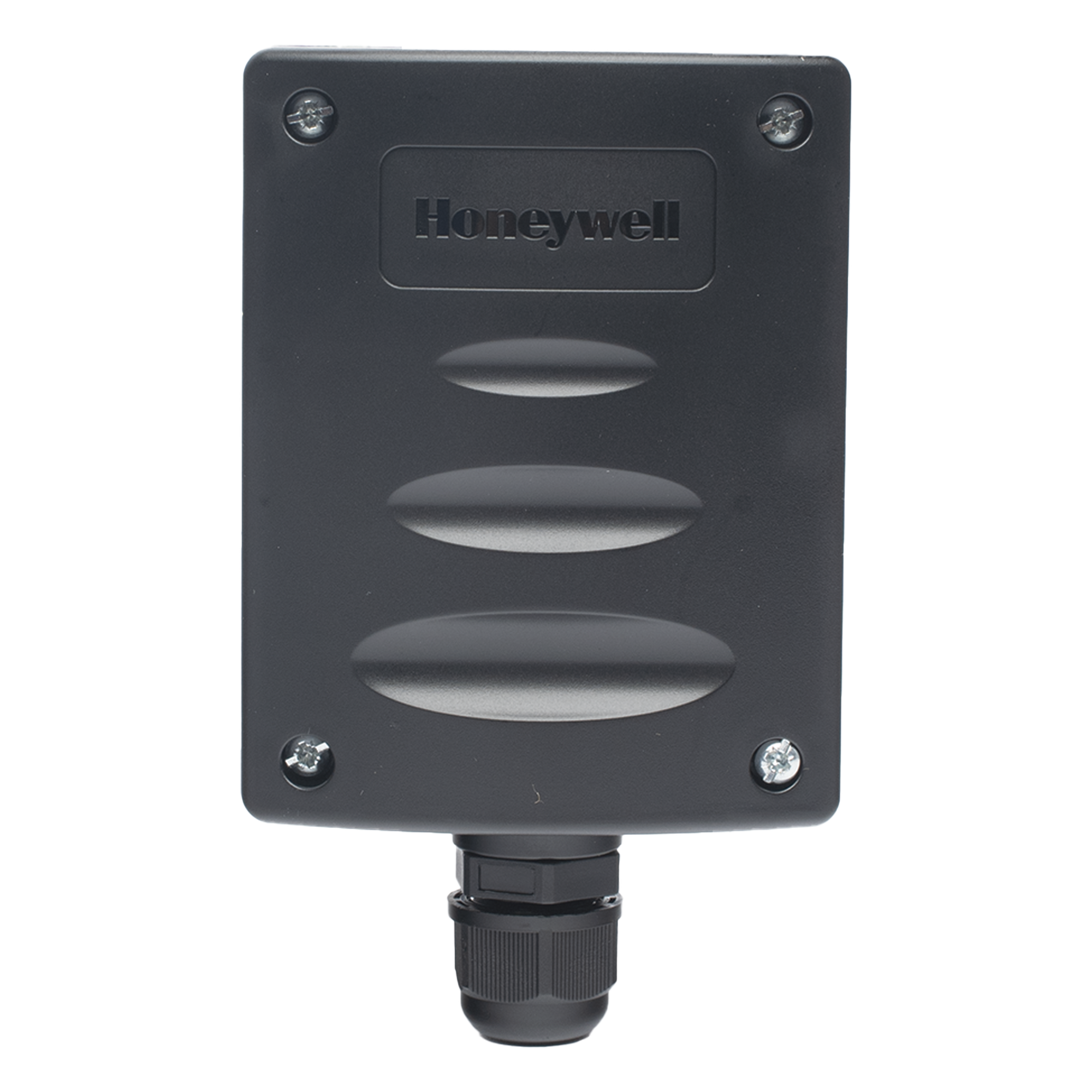 Sensor de temperatura y humedad relativa para ducto de HVAC con doble salida 4-20 mA y precisión de humedad ±2% — HONEYWELL BMS · SKU HSH-DM2M-E