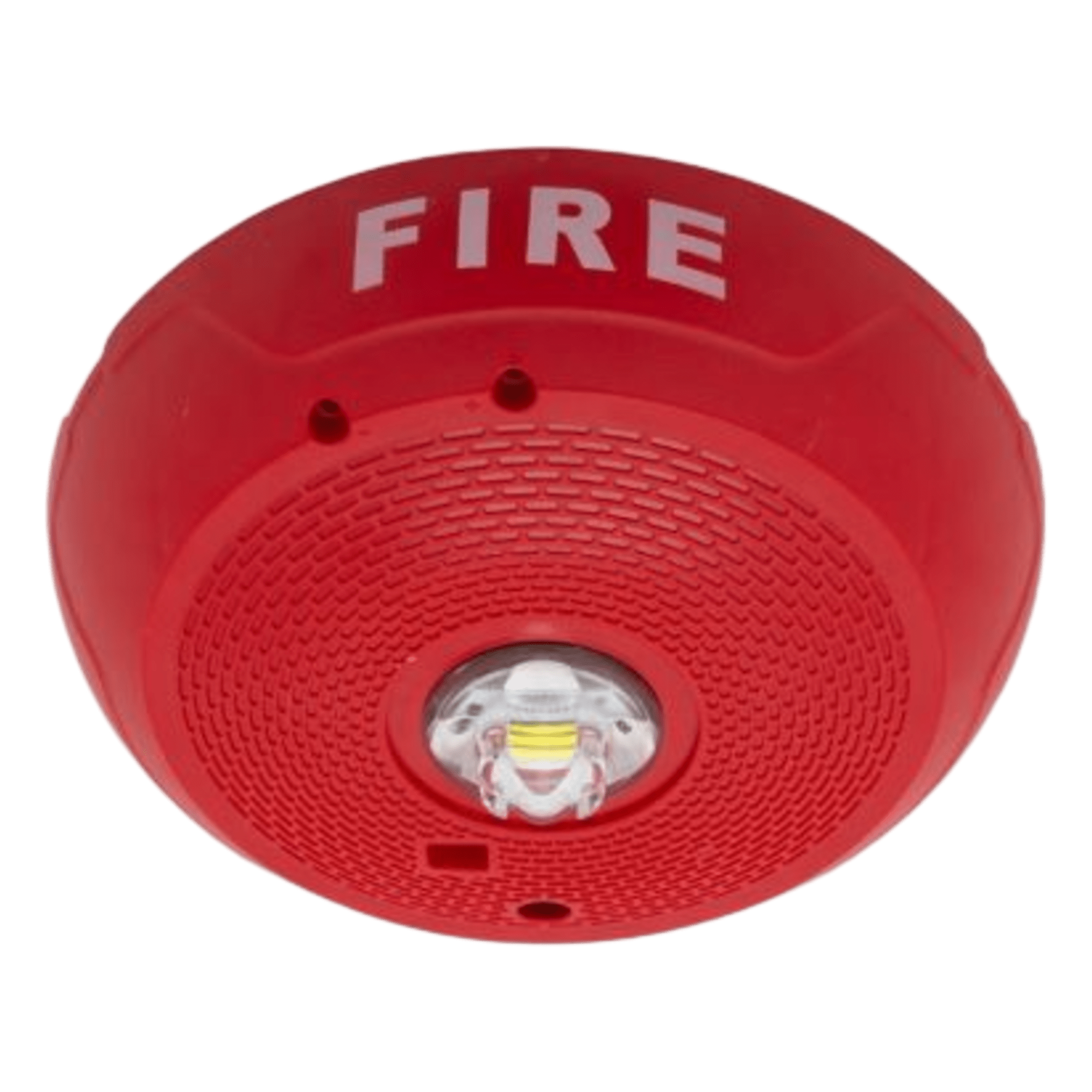 Lámpara estroboscópica LED para techo, sin bocina, candela seleccionable, color rojo, compatible con SpectrAlert — SYSTEM SENSOR · SKU SCR-LED