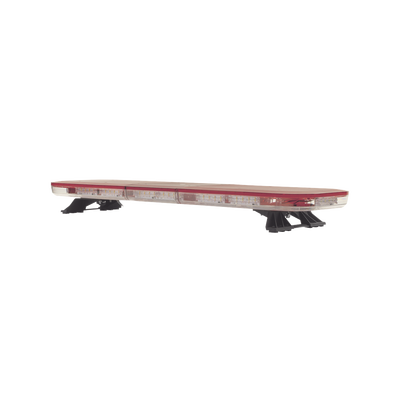 Barra de luces LED de 47", 124 LED, con control de tráfico en color ámbar, dual color rojo/claro, ideal para equipar ambulancias y unidades de bomberos