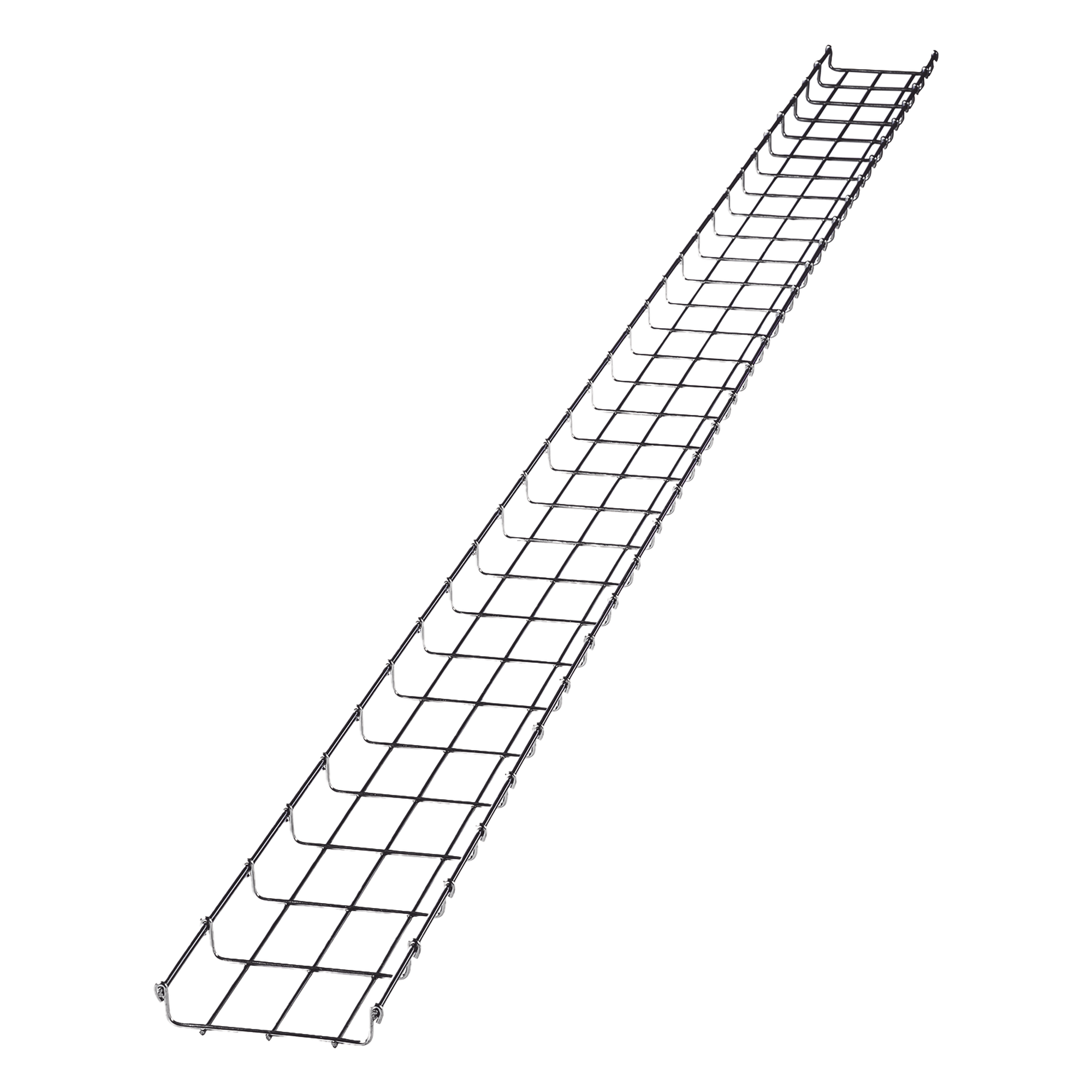 Charola Tipo Malla / Ancho 150 mm / Peralte 33 mm / Tramo 3 m (9.84 ft) / Electro Zinc / Capacidad 79 Cables Cat6