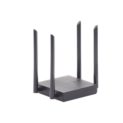 Router Inalámbrico AC 1200 / Doble Banda MU-MIMO / 1 puerto WAN 10/100/1000 Mbps / 4 puertos LAN 10/100/1000 Mbps / Compatible con EasyMesh / Administración Web o App Tether