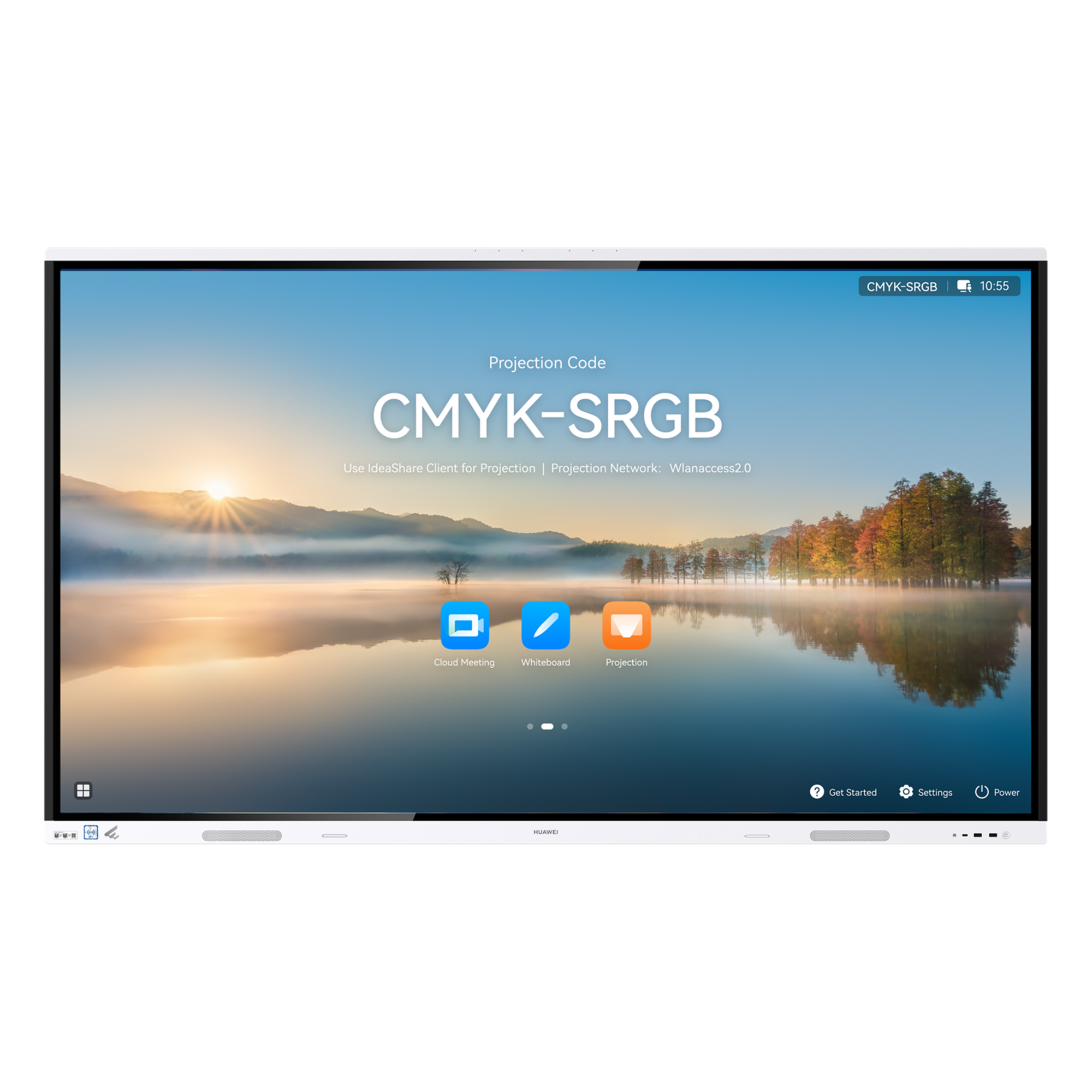 Pantalla Interactiva IdeaHub Board 3 PRO de 86" para Colaboración Inteligente, 4K, Harmony OS, Wi-Fi 6 — HUAWEI · SKU IHB2-86PB