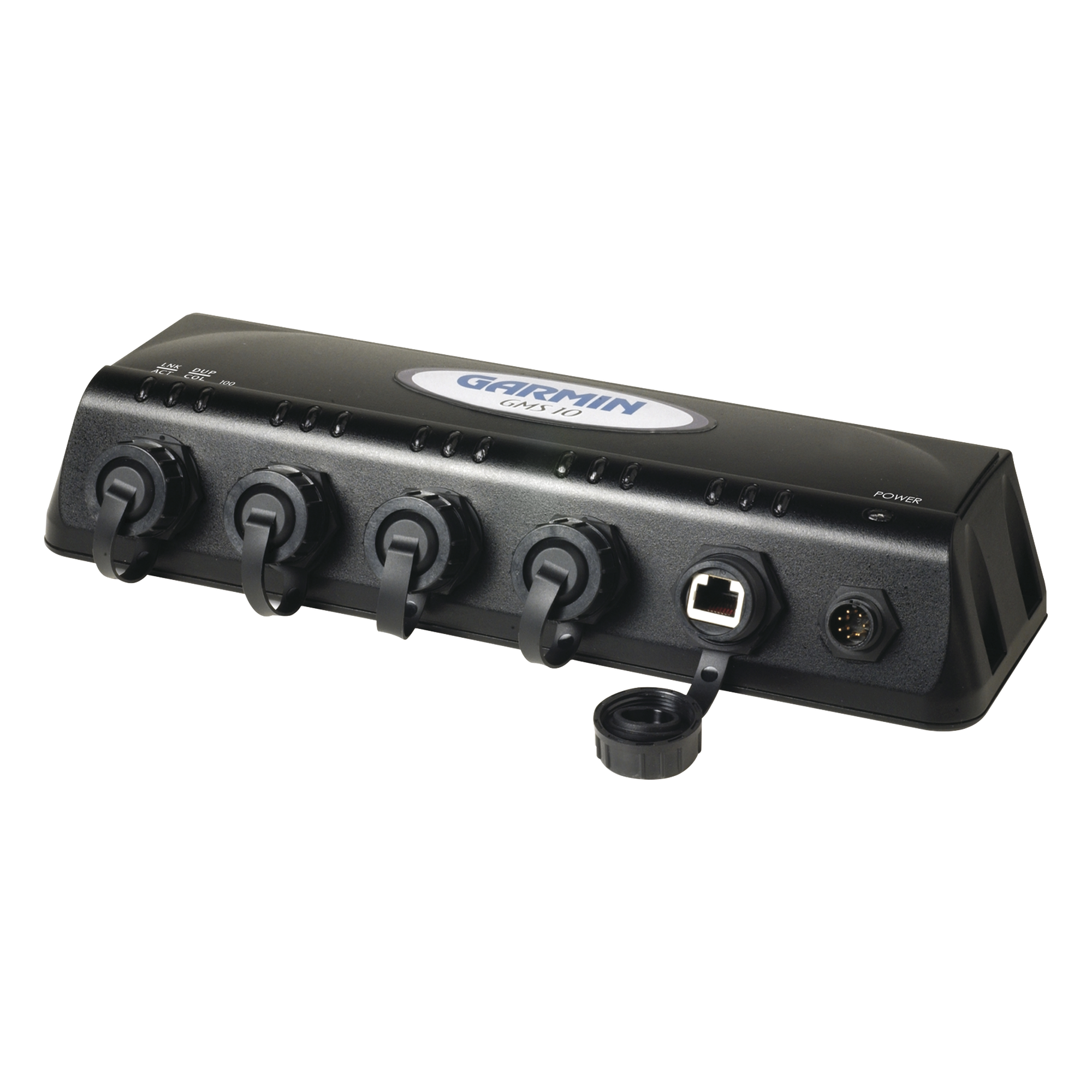 GMS 10, switch marino para conexión de equipo GARMIN a red Ethernet. 
