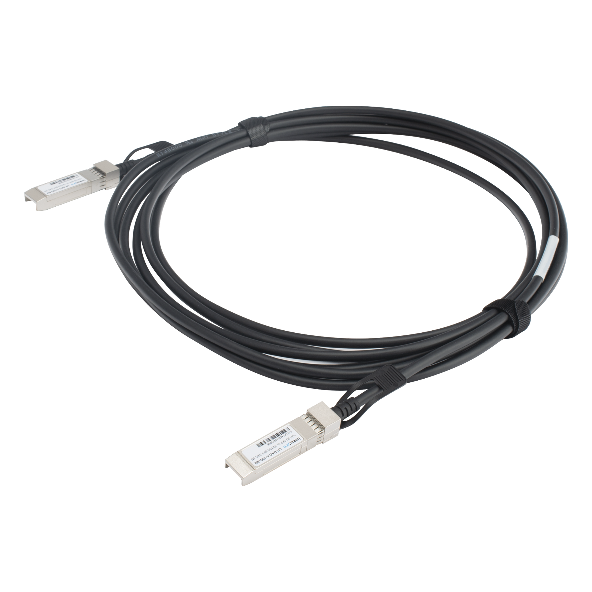 Cable DAC SFP & SFP+ de 1&10 Gbps a 1&10 Gbps / Passive Direct Attach Copper Twinax Cable / Longitud: 5 metros — LINKEDPRO BY EPCOM · SKU LP-DAC-1/10G-5M