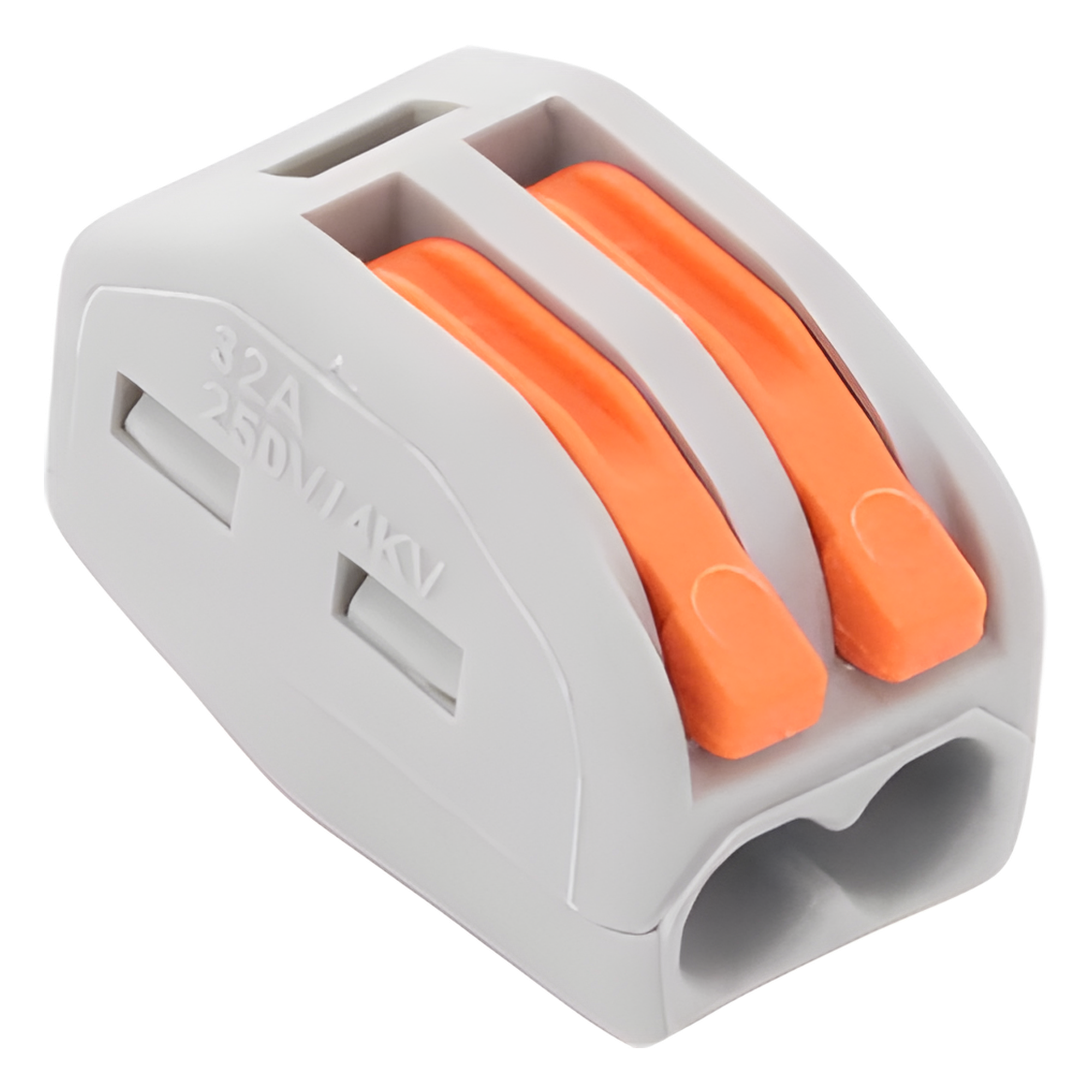 Conector Compacto para 1 Cable de Entrada 1 Cable de Salida / Cables Compatibles 12AWG-28AWG
