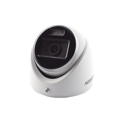 [Dual Light + ColorVu] Turret TURBOHD 2 Megapixel (1080p) / Lente 2.8 mm / 20 mts IR + 20 mts Luz Blanca / Gran Angular 105° / Exterior IP67 / Micrófono Integrado / dWDR / 4 Tecnologías / Metal