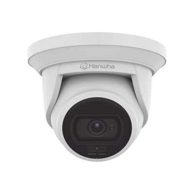 Cámara IP Tipo Flateye con luz blanca Antivandálico 4 Megapíxel / Lente 3 mm / 20M IIluminacion / WDR 120db / IP67 / IK10 / H.265 & WiseStream