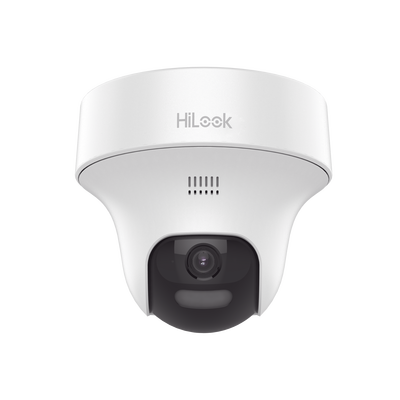 [Audio Bidireccional + Dual Light + ColorVu] PT TURBOHD 3K (5 Megapíxel) / Lente 3.6 mm / 25 mts IR EXIR + 20 mts Luz Blanca / Micrófono y Bocina Integrado / dWDR / Uso Interior / Plástico