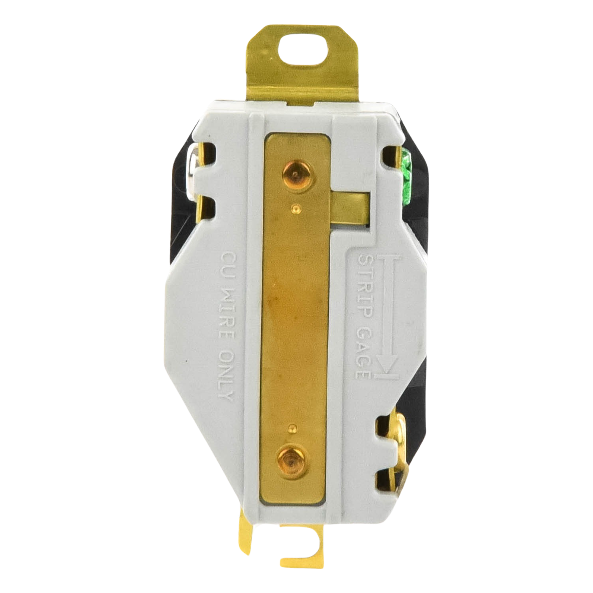 Receptáculo de Media Vuelta Industrial 30 A 125 V CA 2 Polos 3 Hilos (Nema L5-30R) Color Negro
