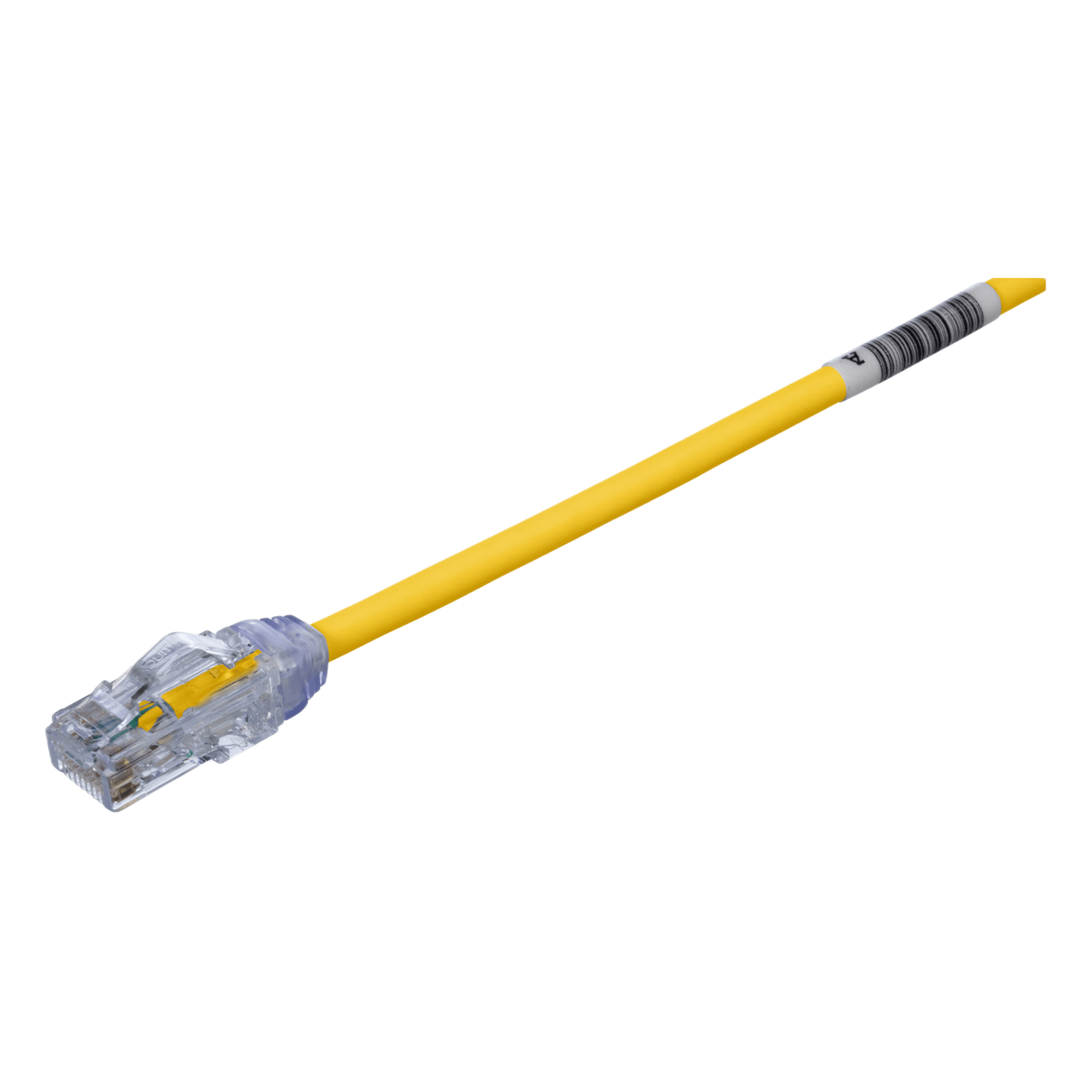 Cable de Parcheo UTP Cat6A, CM/LSZH, Diámetro Reducido (28AWG), Color Amarillo, 0.61 Metros (2 Pies) — PANDUIT · SKU UTP28X2YL