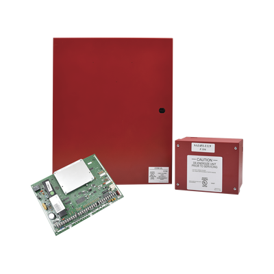 Panel Hibrido de Incendio e Intrusión, Hasta 128 Zonas Cableadas o Inalámbricas, 120 Zonas V-plex, 8 Particiones, Compatible con AlarmNet y Total Connect — HONEYWELL HOME RESIDEO · SKU VISTA-128-FBP-T