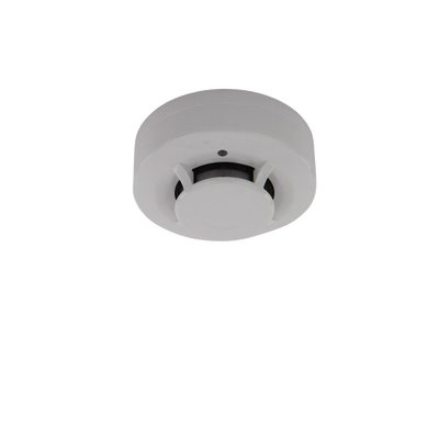  Detector de Humo Fotoeléctrico No Direccionable de 4 Hilos / Ideal para Cualquier Panel de Alarma Cableado / Indicadores LED