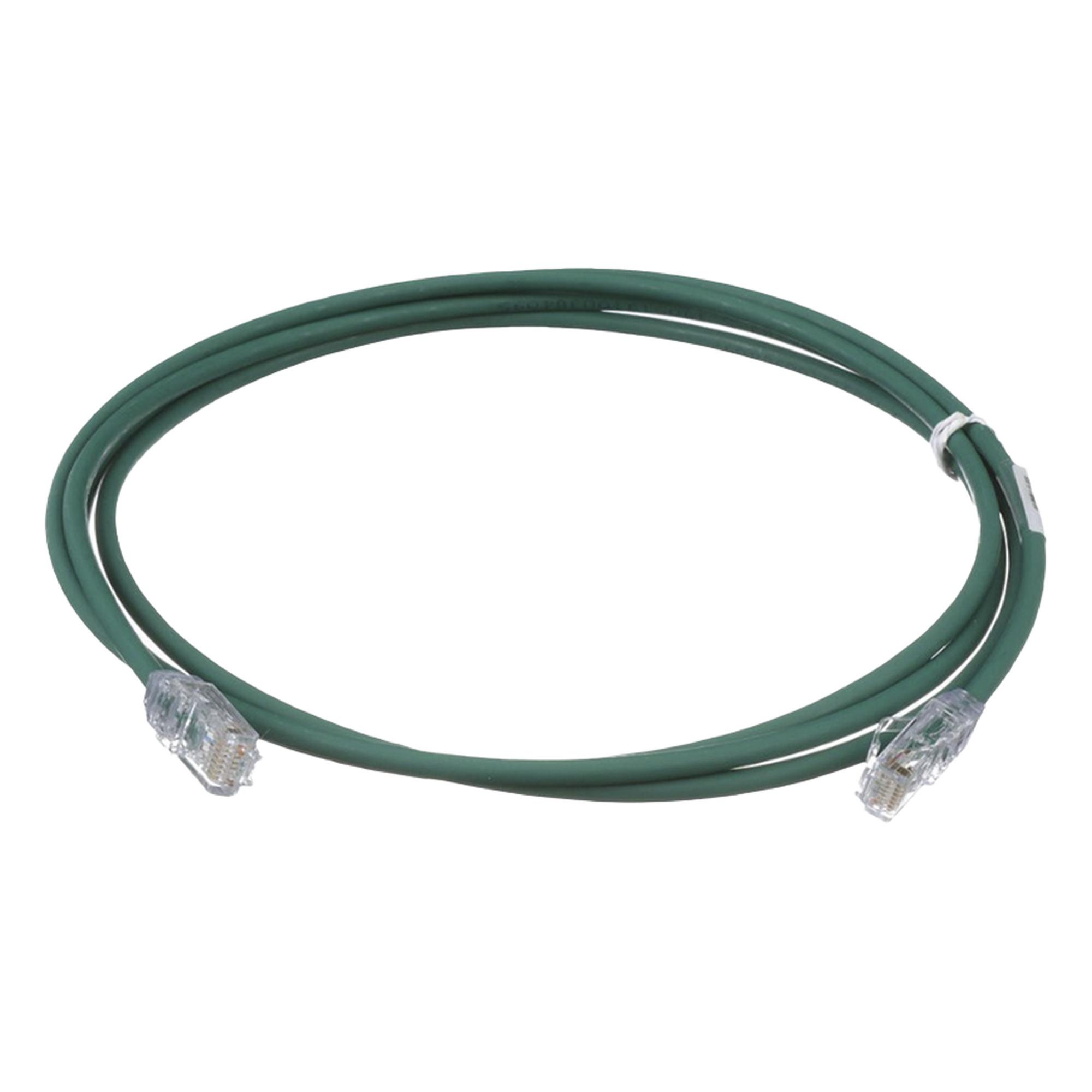 Cable de Parcheo UTP Cat6A, CM/LSZH, Diámetro Reducido (28AWG), Color Verde, 0.91 Metros (3 Pies) — PANDUIT · SKU UTP28X3GR