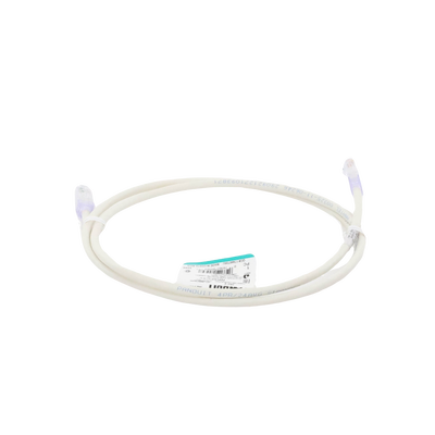 Cable de Parcheo UTP Categoría 6, con Plug Modular en Cada Extremo - 1.5 Metros (4.92 Pies) - Blanco Mate