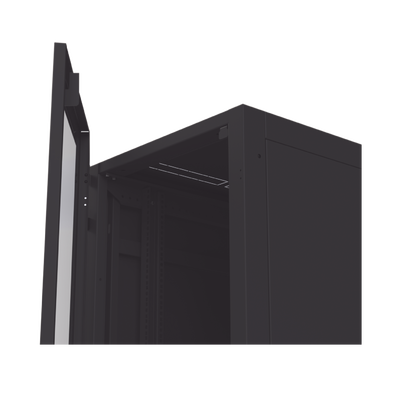 Gabinete para Telecomunicaciones Rack Estándar de 19", 42UR, 600 mm Ancho x 1000 mm Profundidad. Fabricado en Acero, Se envía el Gabinete Armado.