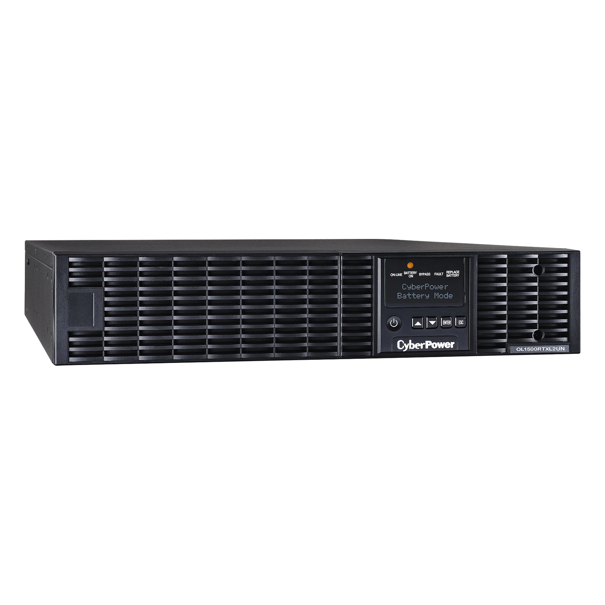 UPS de 1500 VA/1350 W, Online Doble Conversión, Entrada 120 Vca NEMA 5-15P, Onda Senoidal Pura, Rack o Torre de 2 UR, Con 8 Tomas NEMA 5-15R