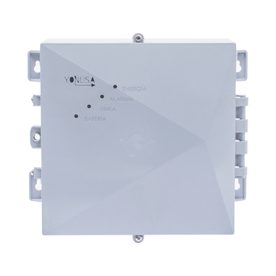Energizador con tecnología SMT de 12,000Volts-1Joule/ 2500Mts Lineales de Protección / Cercas Electrificadas