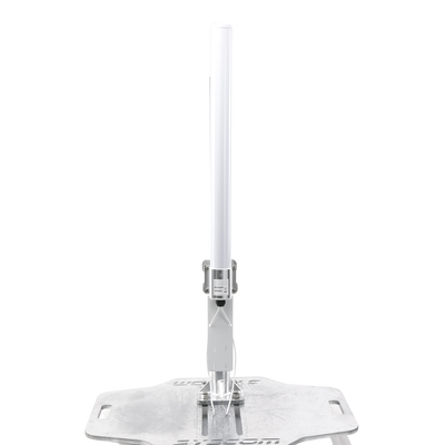 Antena Omnidireccional en 2.4 GHz, Rango de Frecuencias (2.3 - 2.5 GHz), Ganancia de 10 dBi, Doble Polaridad MIMO 2x2, Incluye Jumpers