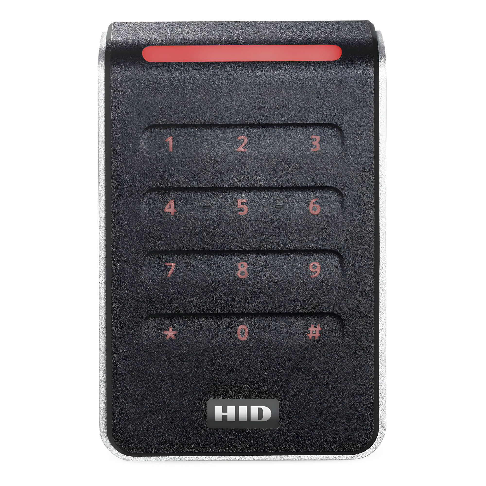 Lector R40 con TECLADO SIGNO Estandar Multitecnologia/ 40KNKS-00-000000/ Garantia de Por Vida/ Pigtail/Wiegand & OSDP — HID · SKU RS40KF