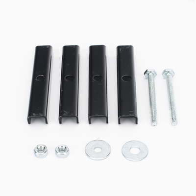 Escalera Tubular de 1.5" de Peralte y 12" de Ancho y 3.05 Metros de Largo, Pintura Epóxica Color Negro, Ideal Para Utilizarse en Centros de Datos o Cuartos de Telecomunicacionesl, incluye Coples y Tornillería