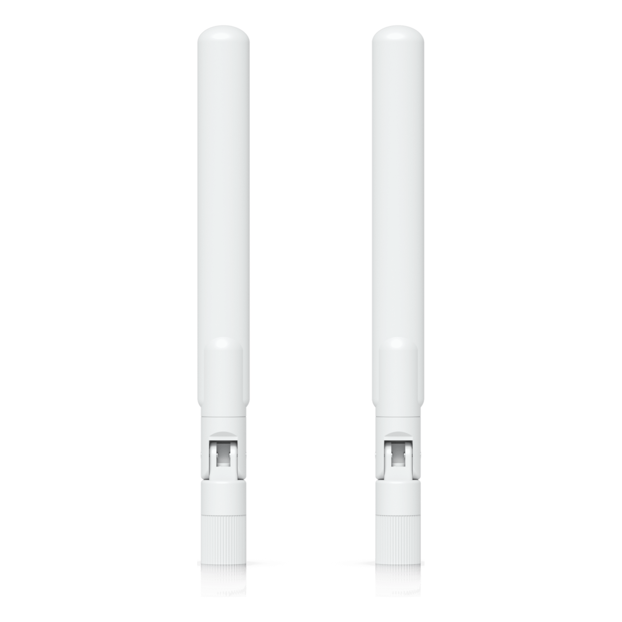 Par de Antenas Omnidireccionales / Doble Banda / 2.4 GHz 3 dBi / 5 GHz 4 dBi / IPX6 / 6.1 x 0.6 x 0.6 pulgadas