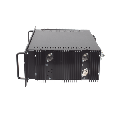 Fuente de poder 13.8Vcc, 35A, lineal regulada con circuito cargador de baterías, para instalación en rack