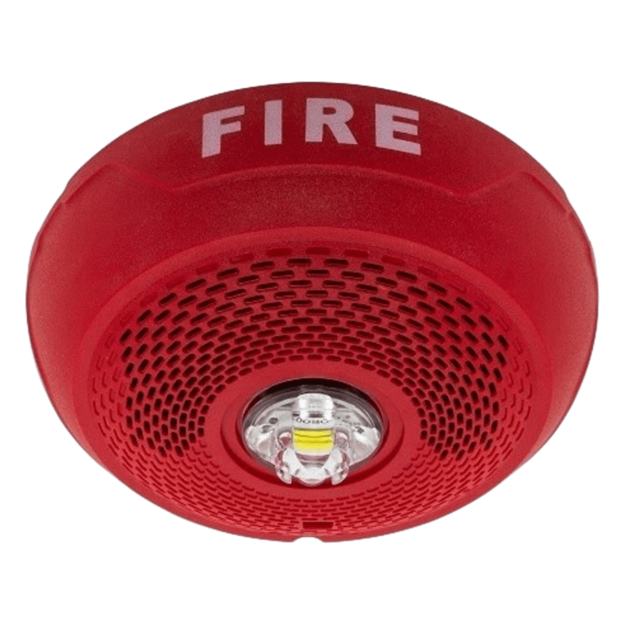 BOC C/LAMP ESTROBOSCOPICA tipo LED MONT EN TECHO CLR ROJO — SYSTEM SENSOR · SKU SPSCRLED
